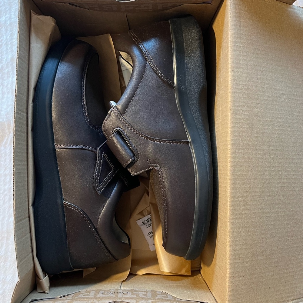 Men's Propet Brown Leather Shoes